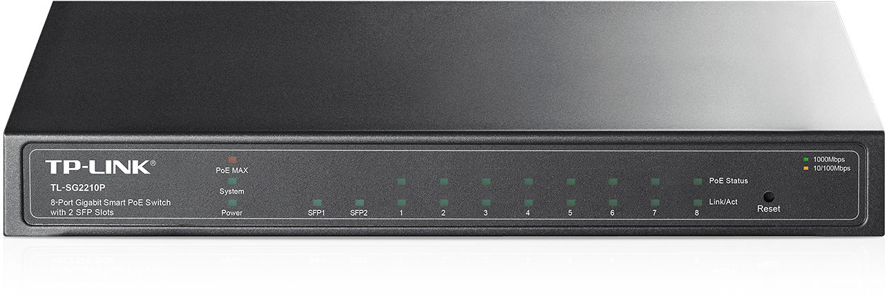 Switch PoE TP-LINK SG2210P (TL-SG2210P) - Switch PoE TP-LINK SG2210P (TL-SG2210P) -